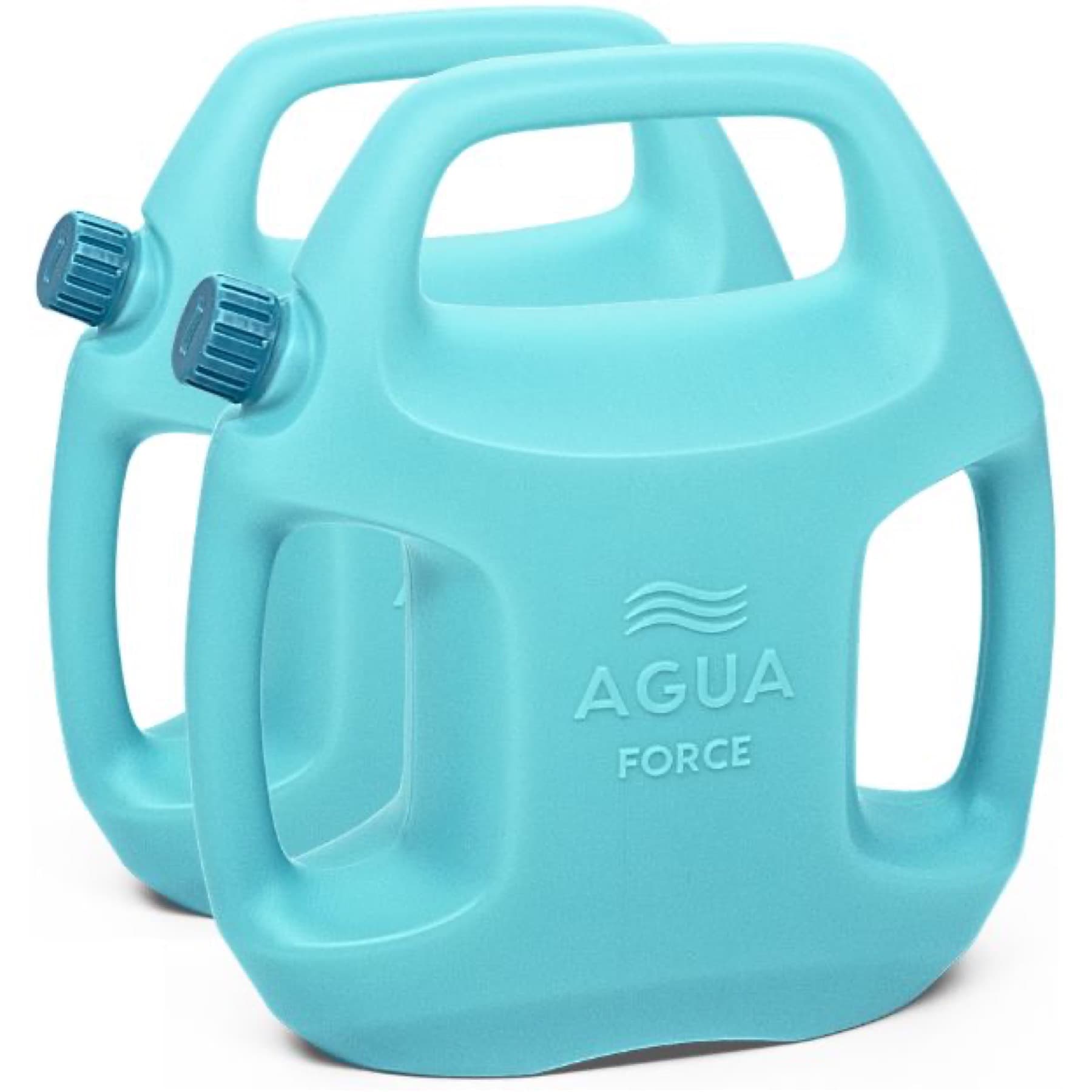 AguaForce water-filled weights, set of two, aqua color
