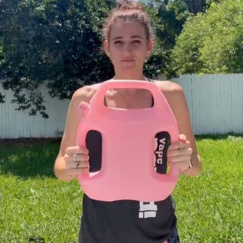 AguaForce customer sharing their workout