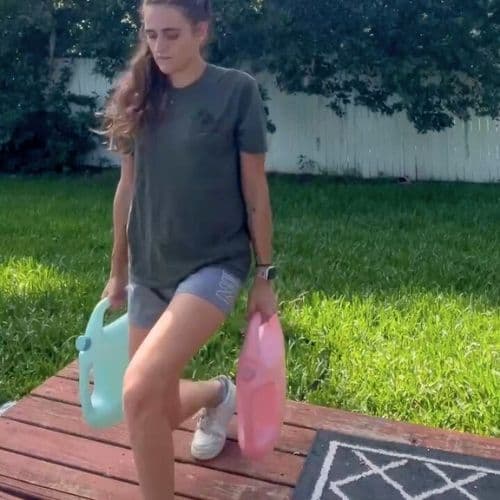 AguaForce customer sharing their workout