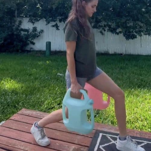 AguaForce customer sharing their workout